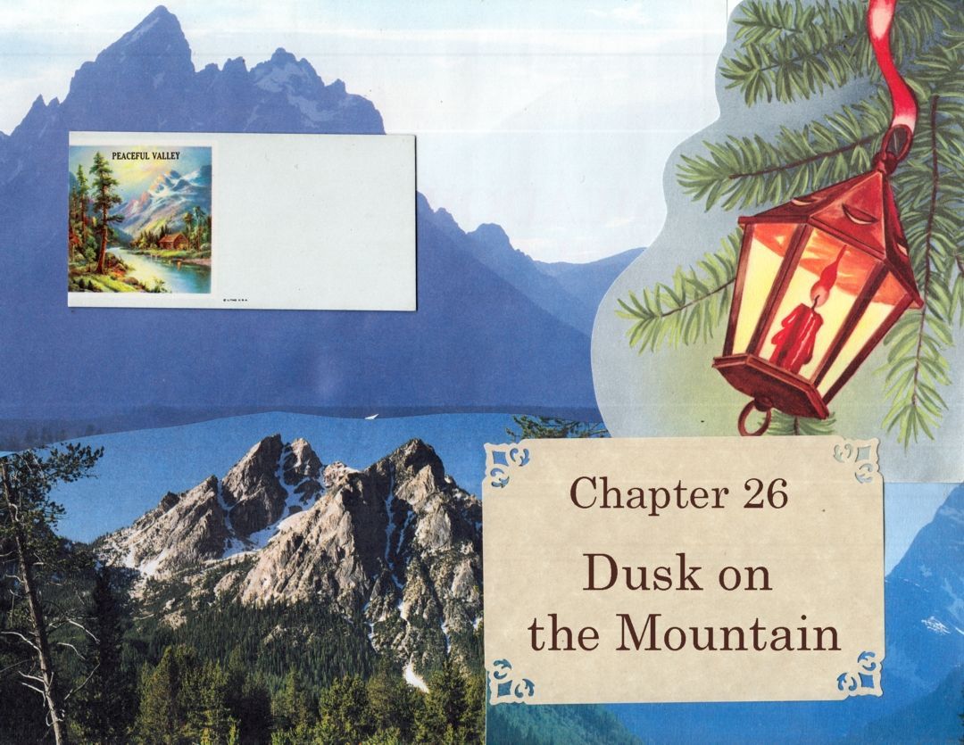 Dusk on the Mountain 1 panel 1